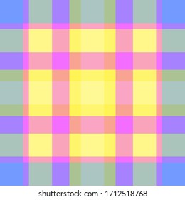 Tartan fabric texture. Seamless pattern. Vector illustration. 