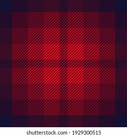 Tartan fabric texture. Seamless pattern. Vector illustration. 