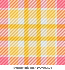 Tartan fabric texture. Seamless pattern. Vector illustration. 