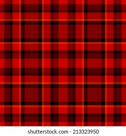 Tartan Fabric Texture - Stock Illustration