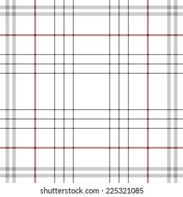 Tartan Fabric Texture - Stock Illustration