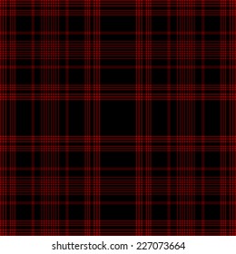 Tartan Fabric Texture - Stock Illustration