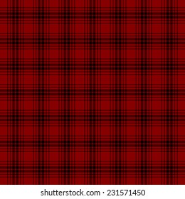 Tartan Fabric Texture - Stock Illustration