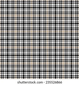 Tartan Fabric Texture - Stock Illustration