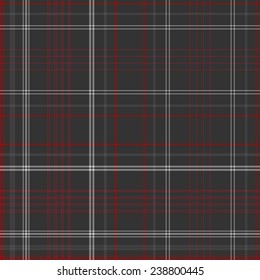 Tartan Fabric Texture - Stock Illustration