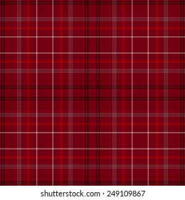 Tartan Fabric Texture - Stock Illustration