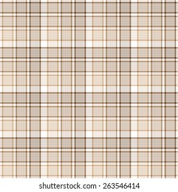 tartan Fabric Texture - Stock Illustration