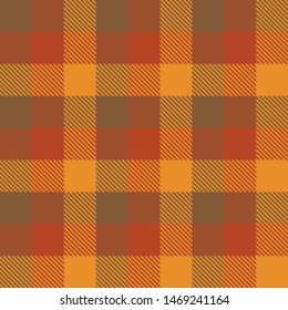 Tartan Fall Seamless Pattern Plaid. Autumn color panel Plaid, Tartan Flannel Shirt Patterns. Trendy Tiles Vector Illustration for Wallpapers.
