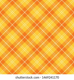 Tartán Cae Impresionado De Forma Sintonizada. Panel de color de otoño, Pantalones Tartán Flannel. Ilustración del vector de mosaicos de moda para fondos de pantalla.
