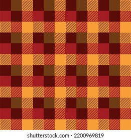 Tartan Fall Seamless Pattern Plaid. Autumn color panel Plaid, Tartan Flannel Shirt Patterns. Trendy Tiles Vector Illustration for Wallpapers.