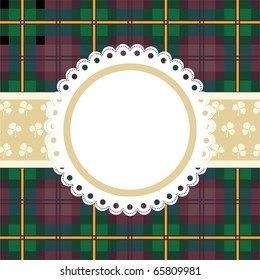 Tartan frame