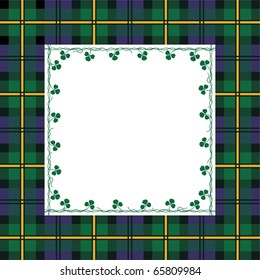 Tartan frame