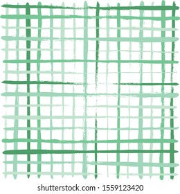 tartan girly backdrop, plaid print, checkered summer paint brush strokes. Gingham. Rhombus and squares texture for textile:  tablecloths, bedding, blankets.