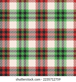 Tartan or Madras pattern, Xmas plaid pattern vector illustration