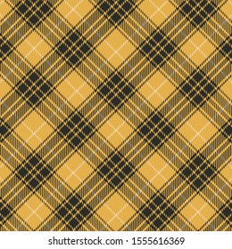 Tartan orange and black pattern.Texture for plaid, tablecloths, clothes, shirts, dresses, paper, bedding, blankets, quilts and other textile products. Vector illustration EPS 10