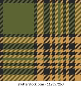 Tartan pattern in autumn tones