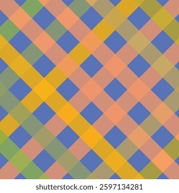 Tartan pattern background. Tartan, plaid pattern background. Retro style. Fashion illustration, vector Wallpaper. Textiles. Bright plaid fabric background