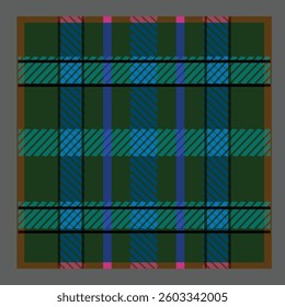 Tartan pattern background. Tartan, plaid pattern background. Retro style. Fashion illustration, vector Wallpaper. Textiles. Bright plaid fabric background