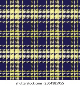 tartan pattern with black and yellow colors