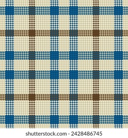 tartan pattern with blue and black colors