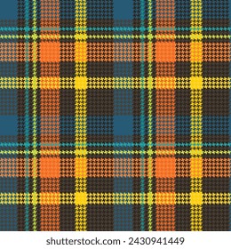 tartan pattern with blue and yellow colors