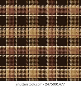 tartan pattern with brown and light brown colors