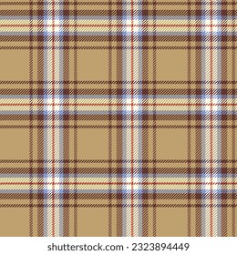 tartan pattern with brown and white colors