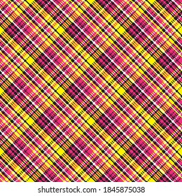 Tartan pattern classical. Abstract checkered seamless pattern. Scottish cage. Vector graphics printing on fabrics, shirts and textiles.
