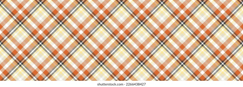 tartan pattern design textile is made with alternating bands of coloured pre dyed threads woven as both warp and weft at right angles to each other.