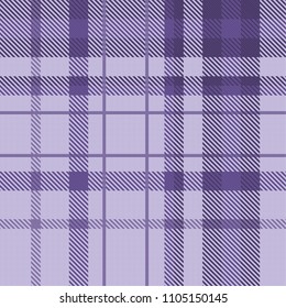Tartan pattern fabric seamless. Purple and Ultra Violet on purple background,Pantone Style.