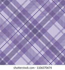 Tartan pattern fabric seamless. Purple and Ultra Violet on purple background,Pantone Style.