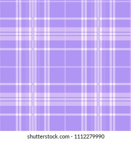 Tartan pattern fabric seamless. Purple and Ultra Violet on purple background,Pantone Style.