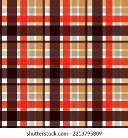 tartan pattern fabric vector design is a patterned cloth consisting of criss-crossed, horizontal and vertical bands in multiple colours. Tartans are regarded as a cultural icon of Scotland.