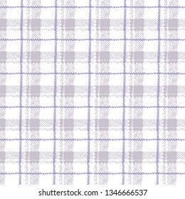 Tartan pattern. Geometric elements for fabric, textile, 