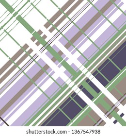 Tartan pattern. Geometric elements, fabric textile,  wrapping paper.
