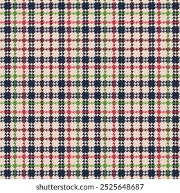 tartan pattern with light brown and black colors