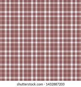Tartan Pattern in Light Pink . Texture for plaid, tablecloths, clothes, shirts, dresses, paper, bedding, blankets, quilts and other textile products. Vector illustration EPS 10