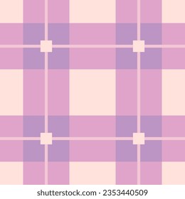 tartan pattern on light purple background