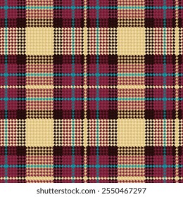 tartan pattern with purple and brown colors