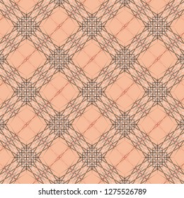 Tartan pattern. Scottish plaid. Scottish cage. Scottish checkered background. Traditional scottish ornament. Seamless fabric texture. Vector illustration.
