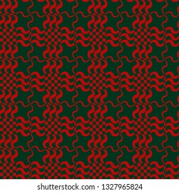 Tartan pattern. Scottish plaid. Scottish cage. Scottish checkered background. Traditional scottish ornament. Seamless fabric texture. Vector illustration.