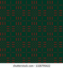 Tartan pattern. Scottish plaid. Scottish cage. Scottish checkered background. Traditional scottish ornament. Seamless fabric texture. Vector illustration.