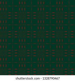 Tartan pattern. Scottish plaid. Scottish cage. Scottish checkered background. Traditional scottish ornament. Seamless fabric texture. Vector illustration.