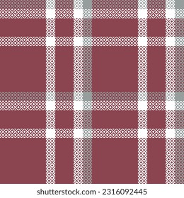 Tartan Pattern Seamless. Checkerboard Pattern Template for Design Ornament. Seamless Fabric Texture.