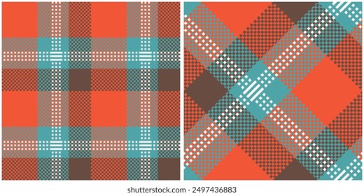 Tartan Pattern Seamless. checkered Scottish Plaid, Template for Design Ornament. Seamless Fabric Texture.