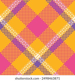 Tartan Pattern Seamless. checkered Scottish Plaid, Template for Design Ornament. Seamless Fabric Texture.