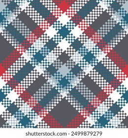 Tartan Pattern Seamless. checkered Scottish Plaid, Template for Design Ornament. Seamless Fabric Texture.