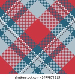 Tartan Pattern Seamless. checkered Scottish Plaid, Template for Design Ornament. Seamless Fabric Texture.