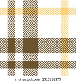 Tartan Pattern Seamless. Classic Plaid Tartan Seamless Tartan Illustration Vector Set for Scarf, Blanket, Other Modern Spring Summer Autumn Winter Holiday Fabric Print.