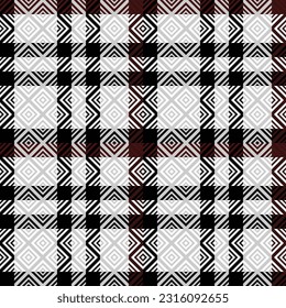 Tartan Pattern Seamless. Classic Scottish Tartan Design. Template for Design Ornament. Seamless Fabric Texture.